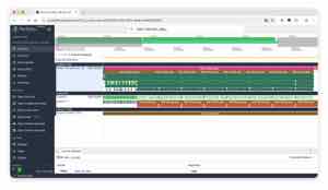 PyTorch Profiler:8 个decode步骤的整体时间线