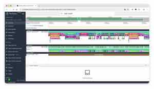 PyTorch Profiler:1000 tokenprefill的 CPU 与 GPU 时间线